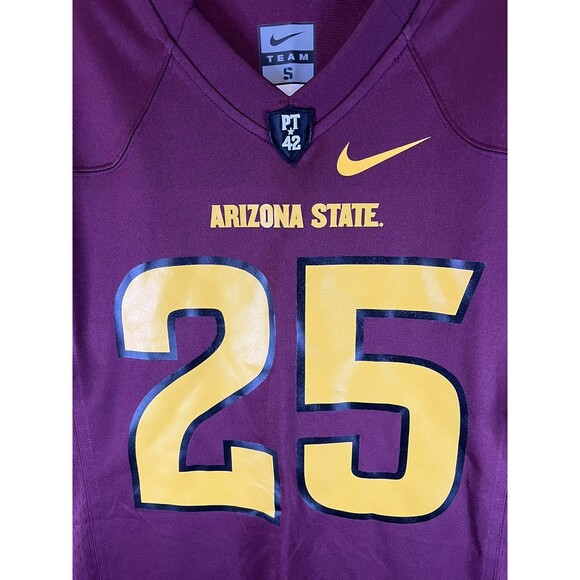 ASU #25 Arizona State Sun Devils Football Pat Tillman patch Jersey Small - Picture 5 of 8